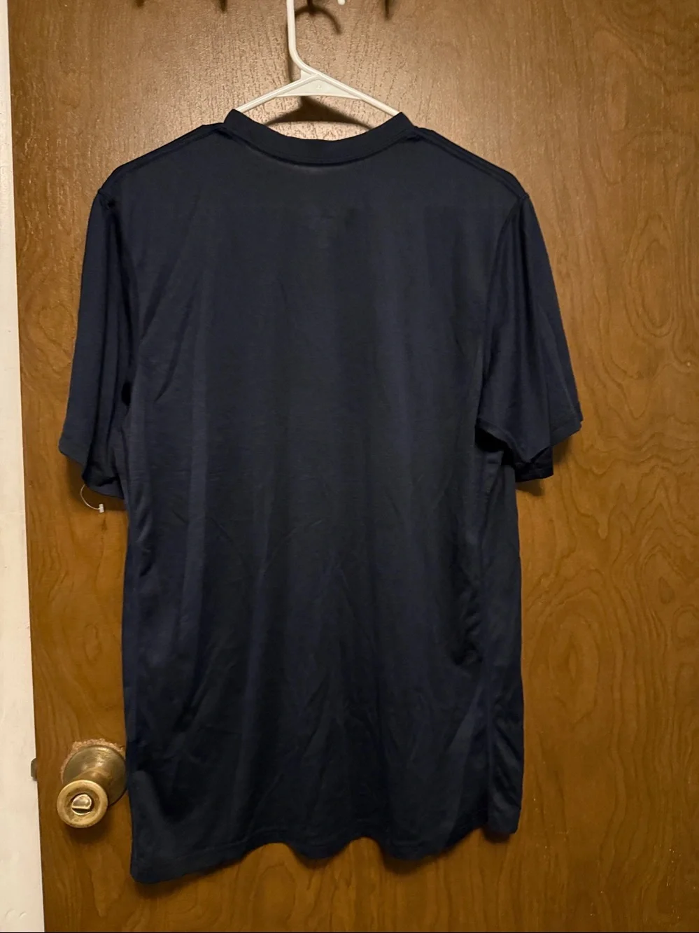 Nike Men’s Dri-FIT Short Sleeve Tee - Dark Blue M - Picture 4 of 4